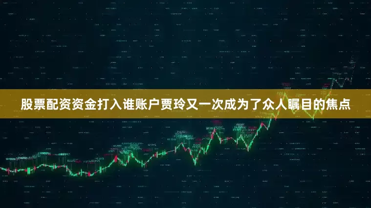 股票配资资金打入谁账户贾玲又一次成为了众人瞩目的焦点